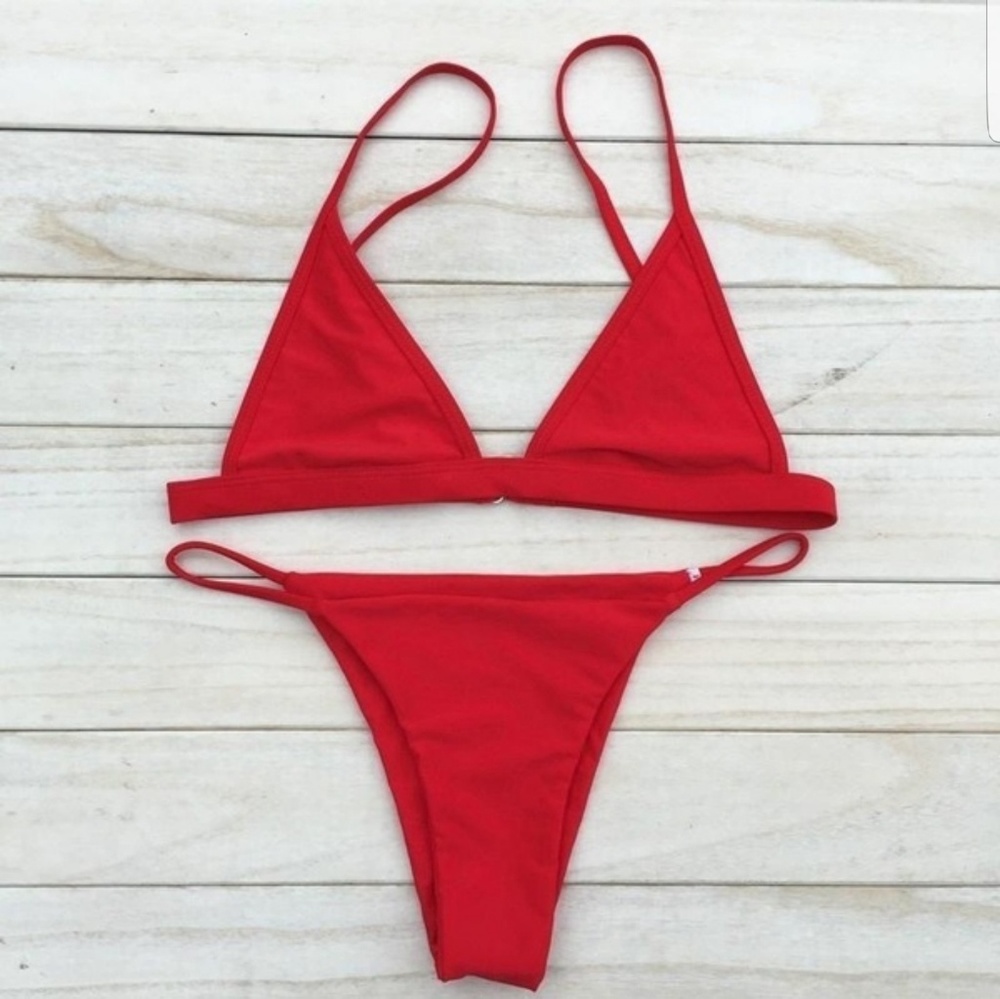 Classic Red Swimsuit💋